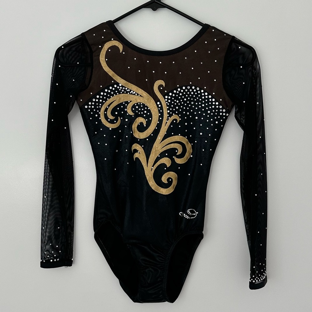 Dreamlight GK Competition Leotard | Size ADXS | Rhinestones are intact | GUC
